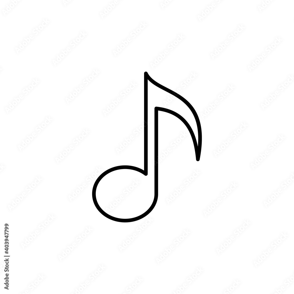 Music icon vector. note music icon vector Music icon vector. note music icon vector
