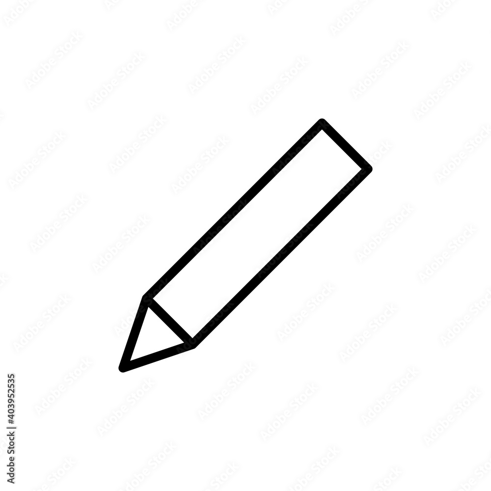 Pencil icon vector. pen symbol. edit icon vector Pencil icon vector. pen symbol. edit icon vector