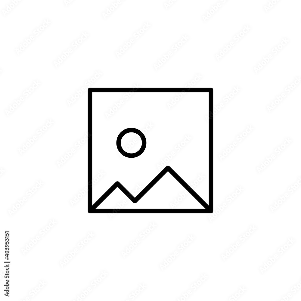 Picture icon vector. photo gallery icon symbol Picture icon vector. photo gallery icon symbol