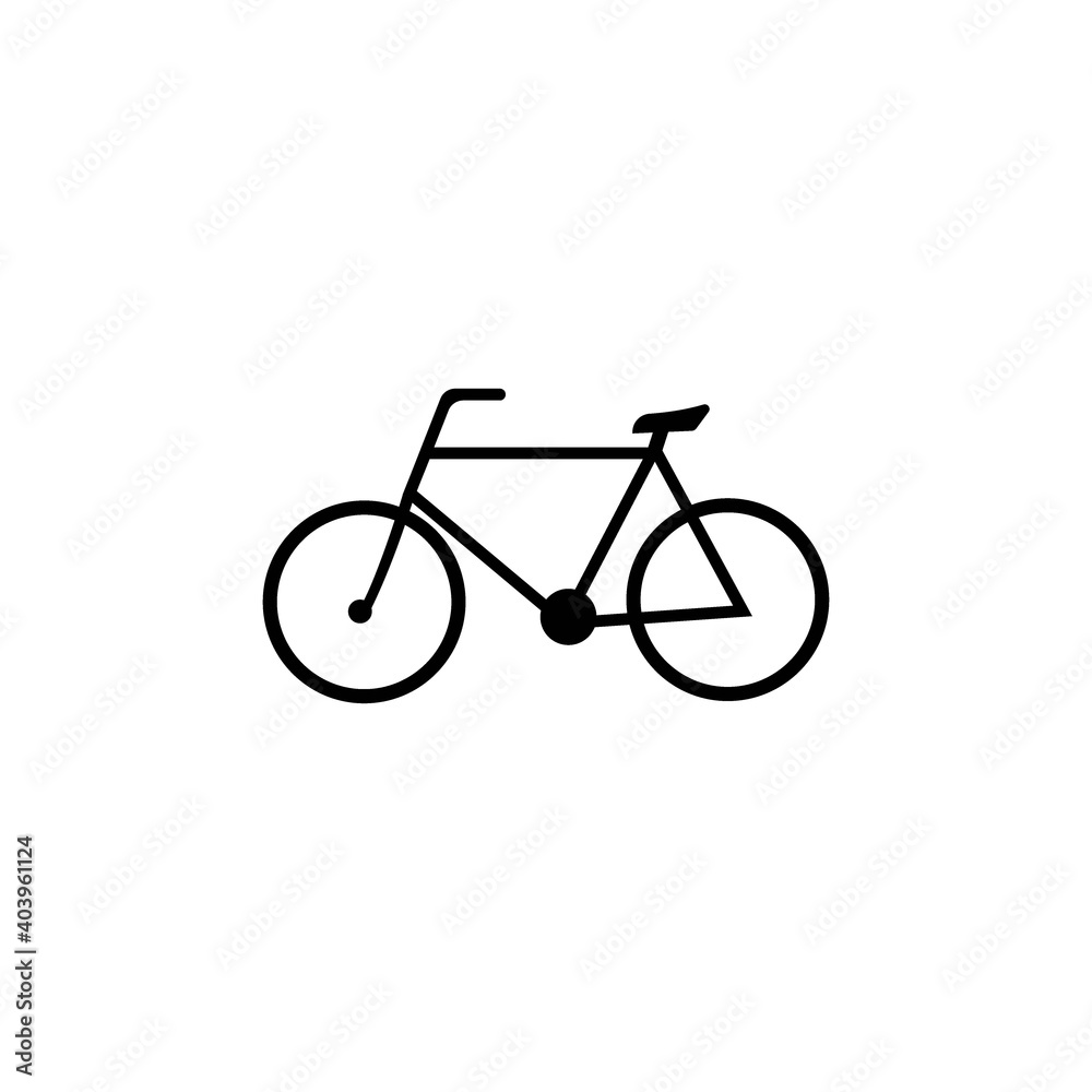 Bike icon logo, vector design Bike icon logo, vector design