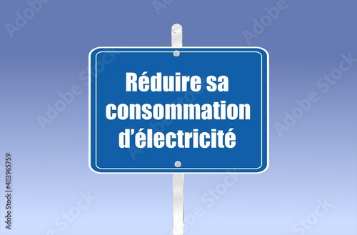 panneau réduire sa consommation d'électricité