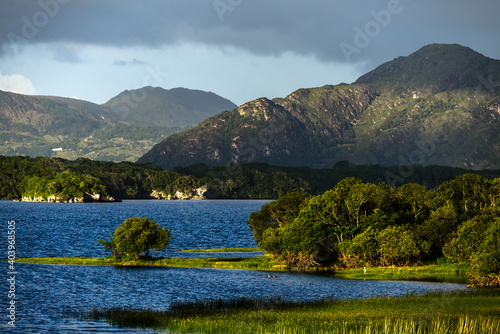 Amazing nature of Ireland in Killarney National Park, near the town of Killarney, County Kerry 