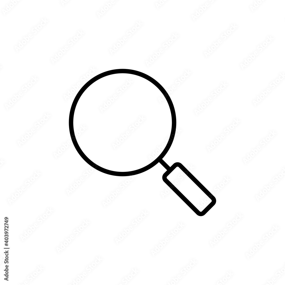 Search icon vector. search magnifying glass icon Search icon vector. search magnifying glass icon
