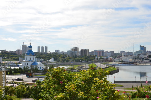 Stunning view of Cheboksary city, Russia © Ilia
