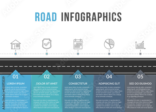 Road Infographics