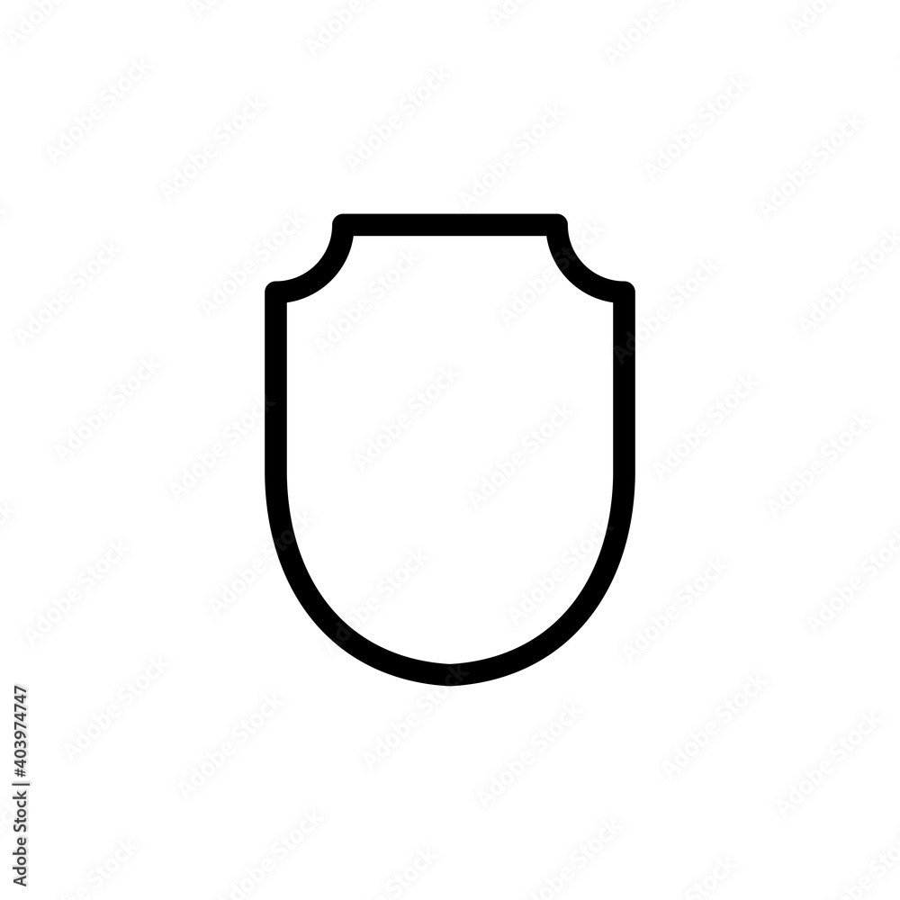 Shield icon vector. Protection icon vector. Security vector icon Shield icon vector. Protection icon vector. Security vector icon