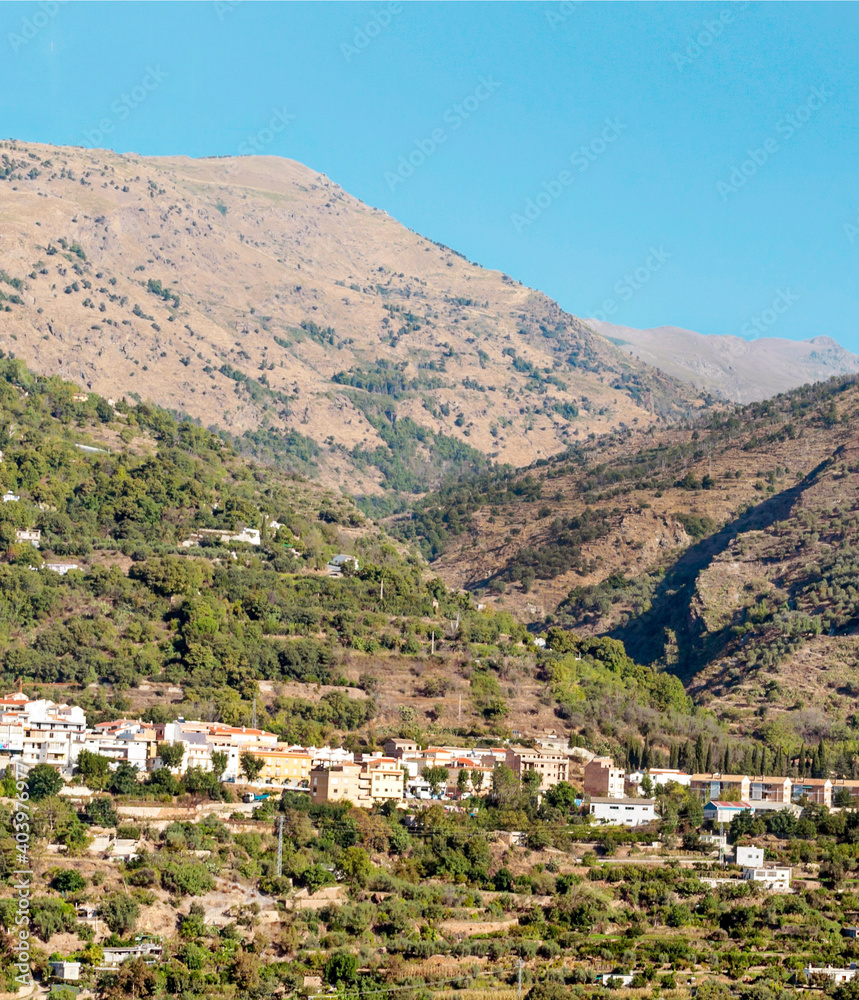 Mountains of Sierra Nevada in Spain