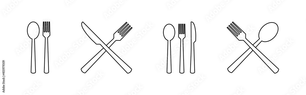 spoon and fork icon vector. spoon, fork and knife icon vector. restaurant icon spoon and fork icon vector. spoon, fork and knife icon vector. restaurant icon
