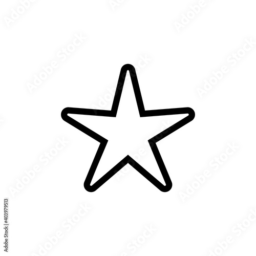 Star Icon vector. rating icon vector. favourite star icon