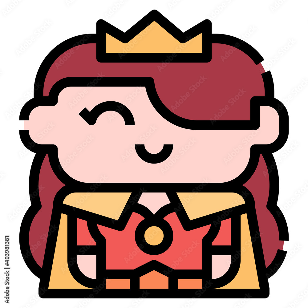 Queen icon for web element , webpage, application, card, printing, social media, posts etc. Queen icon for web element , webpage, application, card, printing, social media, posts etc.