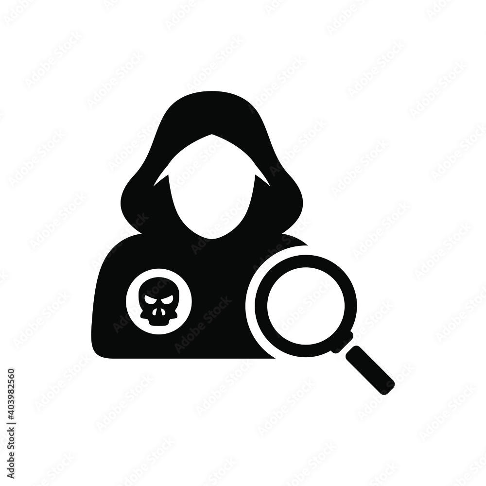 Hacker search icon