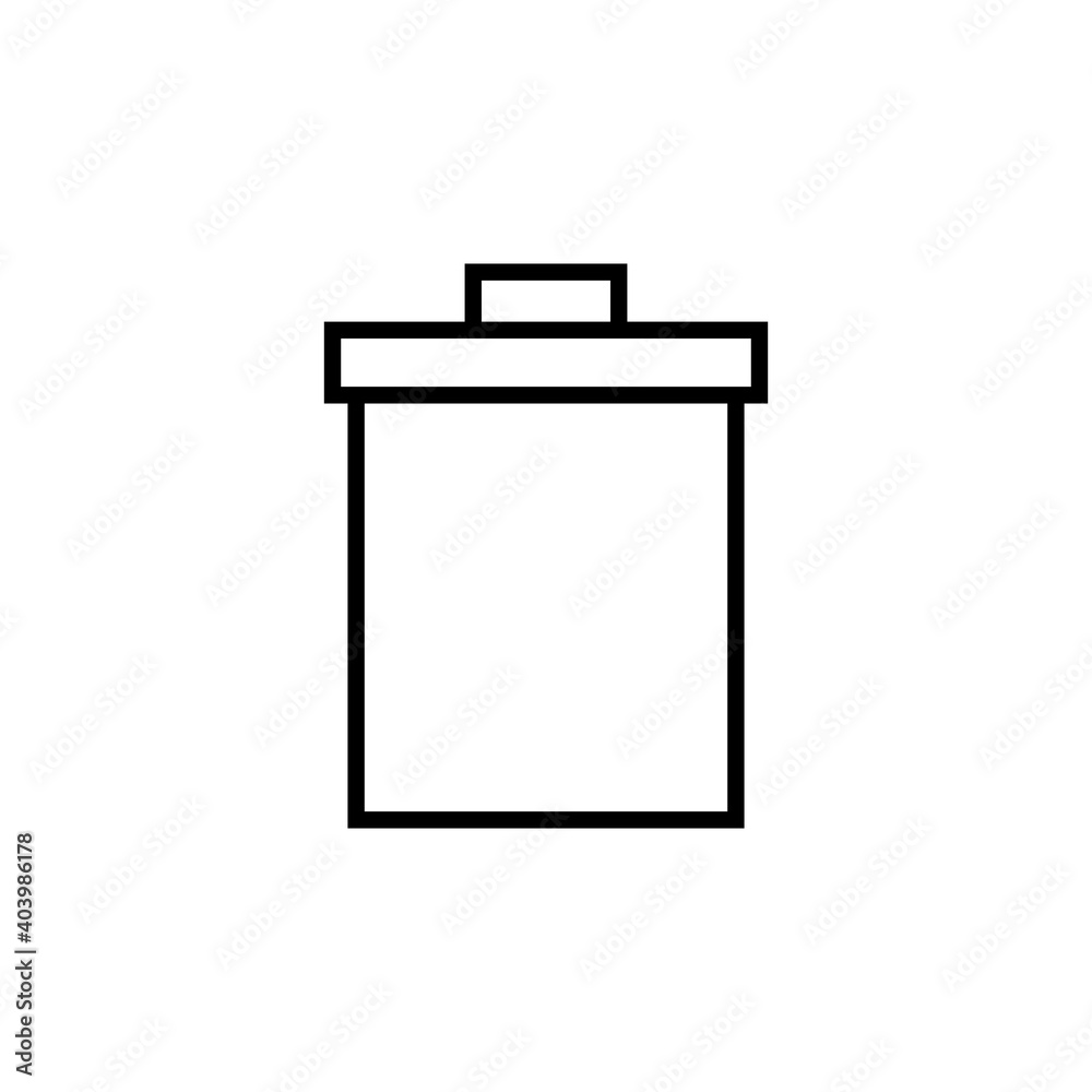 Trash icon vector. trash can icon. delete icon vector. garbage Trash icon vector. trash can icon. delete icon vector. garbage