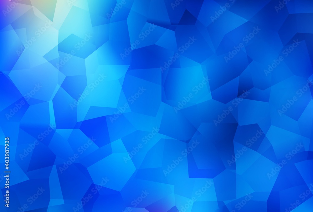 Light BLUE vector background with abstract shapes. Light BLUE vector background with abstract shapes.