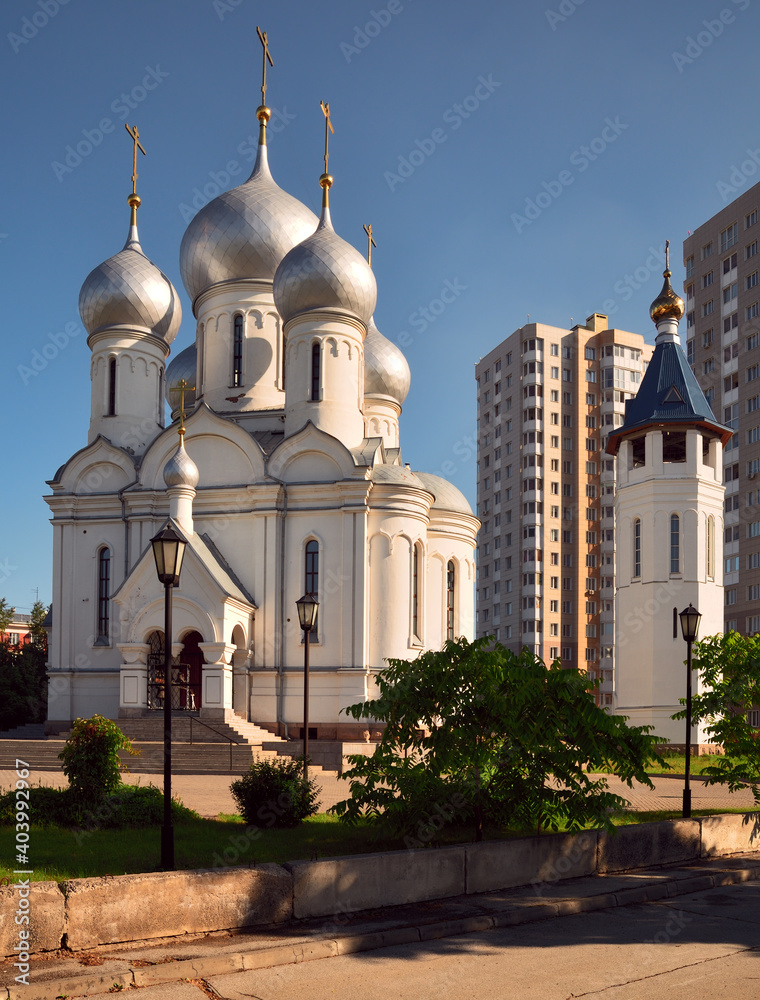 New Orthodox Church in Novosibirsk