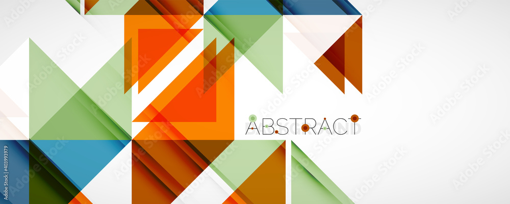 Set of vector triangle geometric backgrounds. Vector illustration for covers, banners, flyers and posters and other designs Set of vector triangle geometric backgrounds. Vector illustration for covers, banners, flyers and posters and other designs