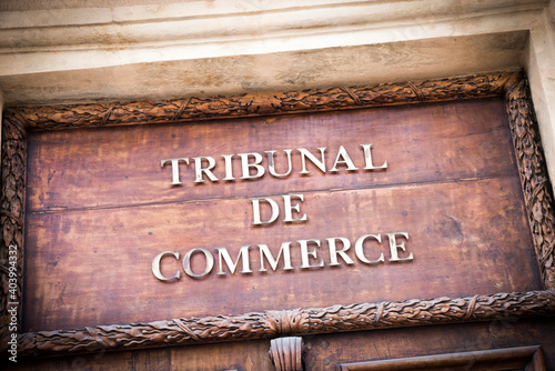Fotografie tribunal de commerce