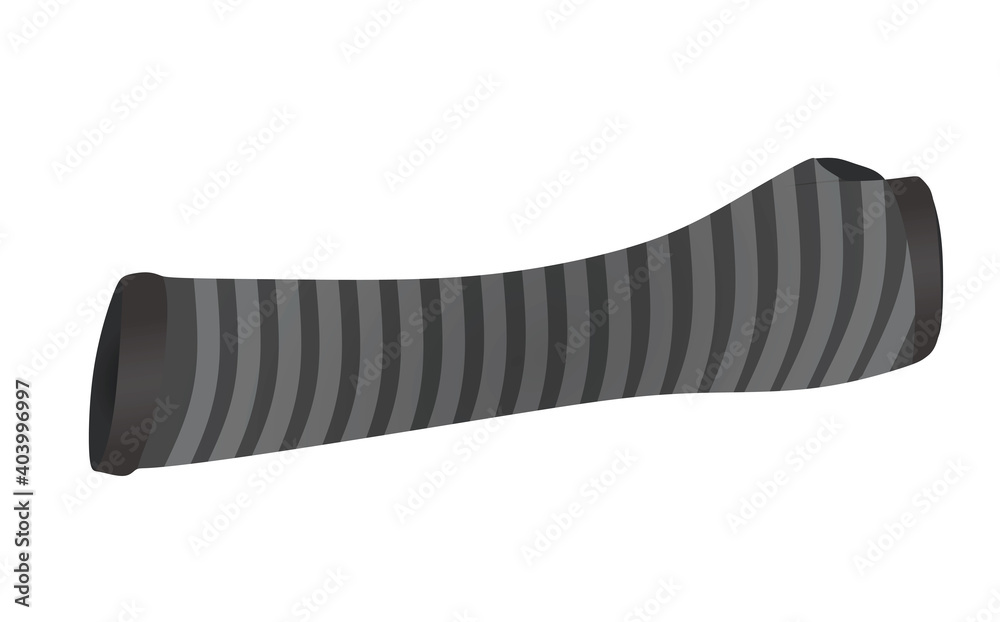 Grey elbow fingerless gloves. vector Grey elbow fingerless gloves. vector