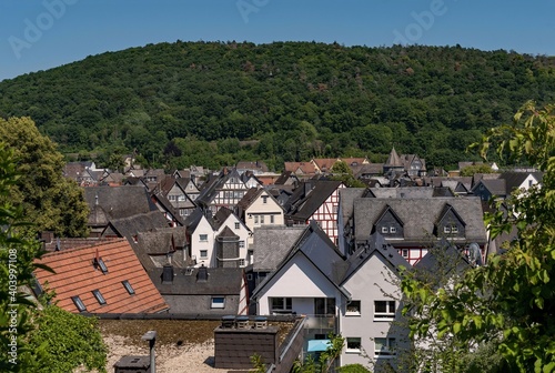 Blick über die Altstadt von Herborn in Hessen, Deutschland  photo