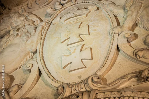 Obraz Herb Gdańska Krzyży