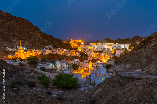 Scenic View of Muscat outskirts, Sultante of Oman.