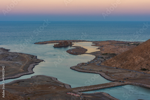 Aerial View from Yitti Heights, Muscat, Sultanate of Oman