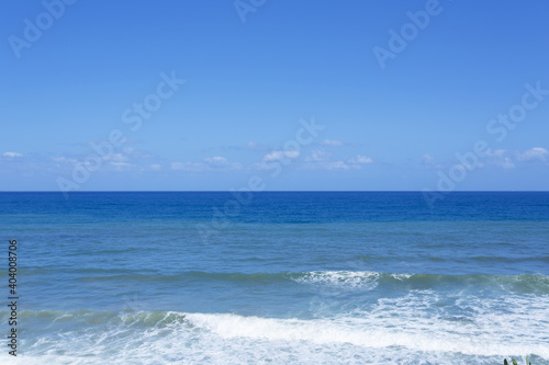 Beautiful view of the Sicilian sea in Castellammare del Golfo © lapas77