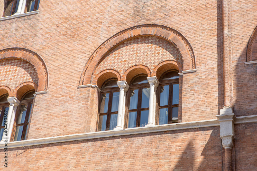 Obraz premium Palazzo dei trecento, Piazza di signori, Trévise