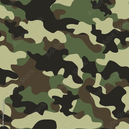  camouflage vector seamless pattern