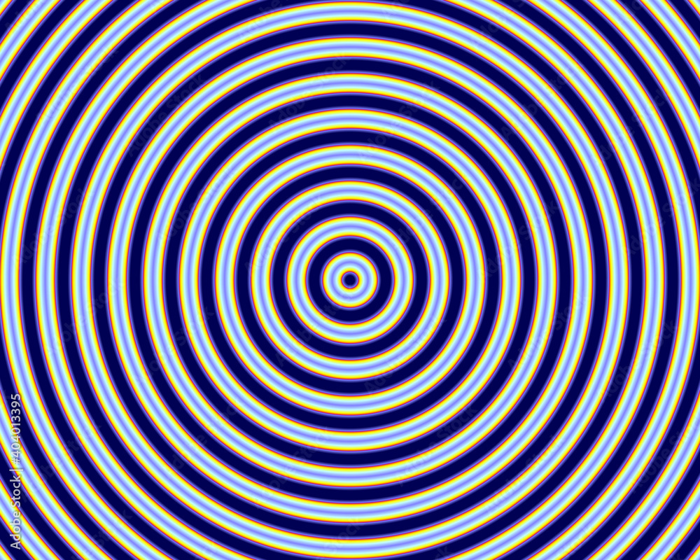 Blue white circles, abstract background with spiral Blue white circles, abstract background with spiral