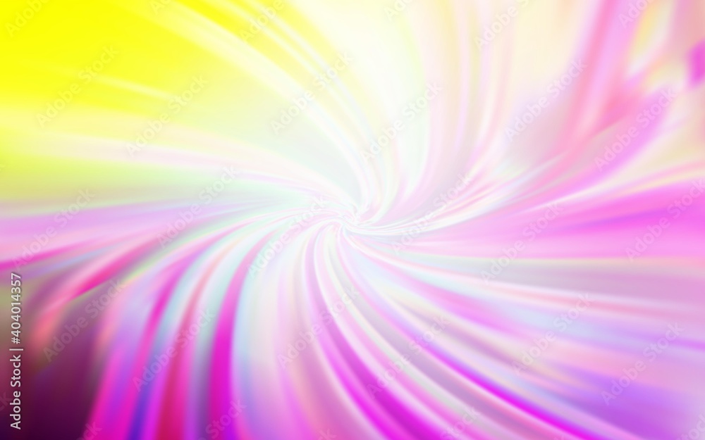 Light Pink, Yellow vector blurred shine abstract background. Light Pink, Yellow vector blurred shine abstract background.