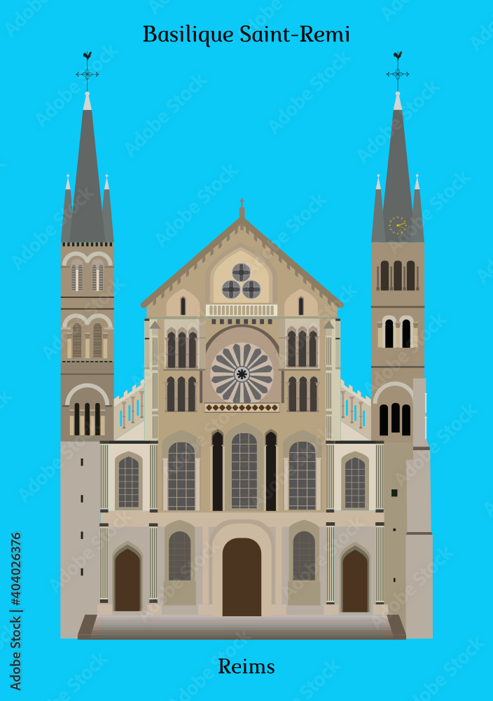 Basilique Saint-Remi (Reims)
Basilica of Saint-Remi  
