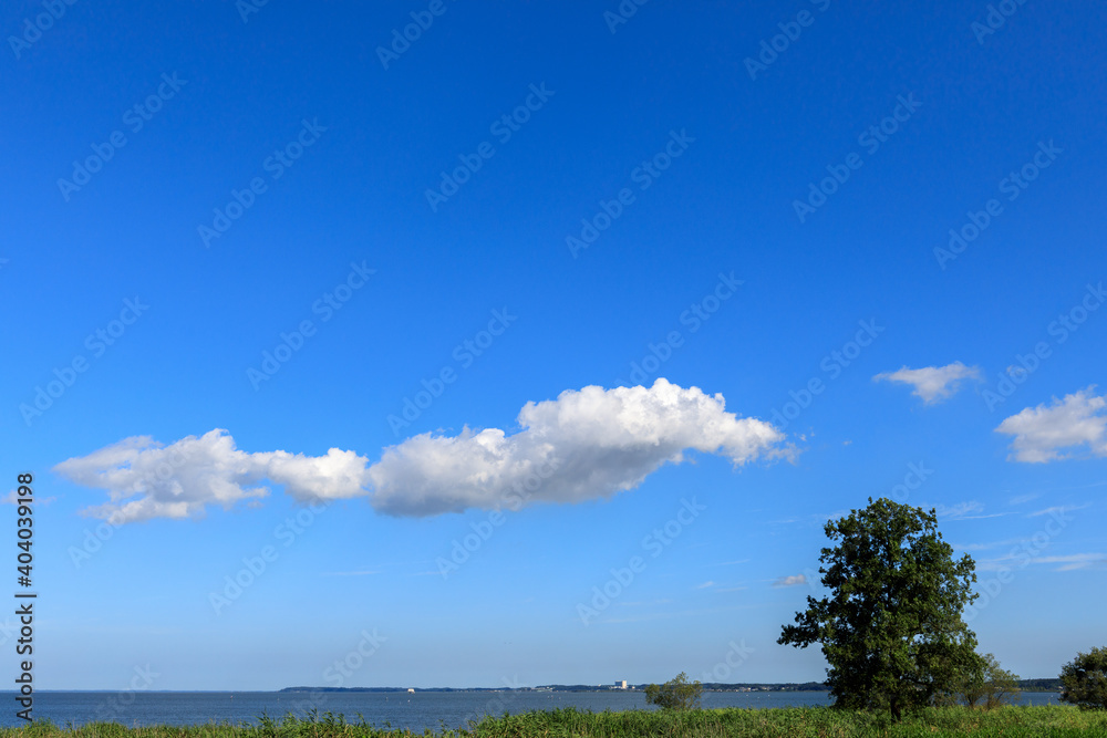 霞ヶ浦と雲 霞ヶ浦と雲