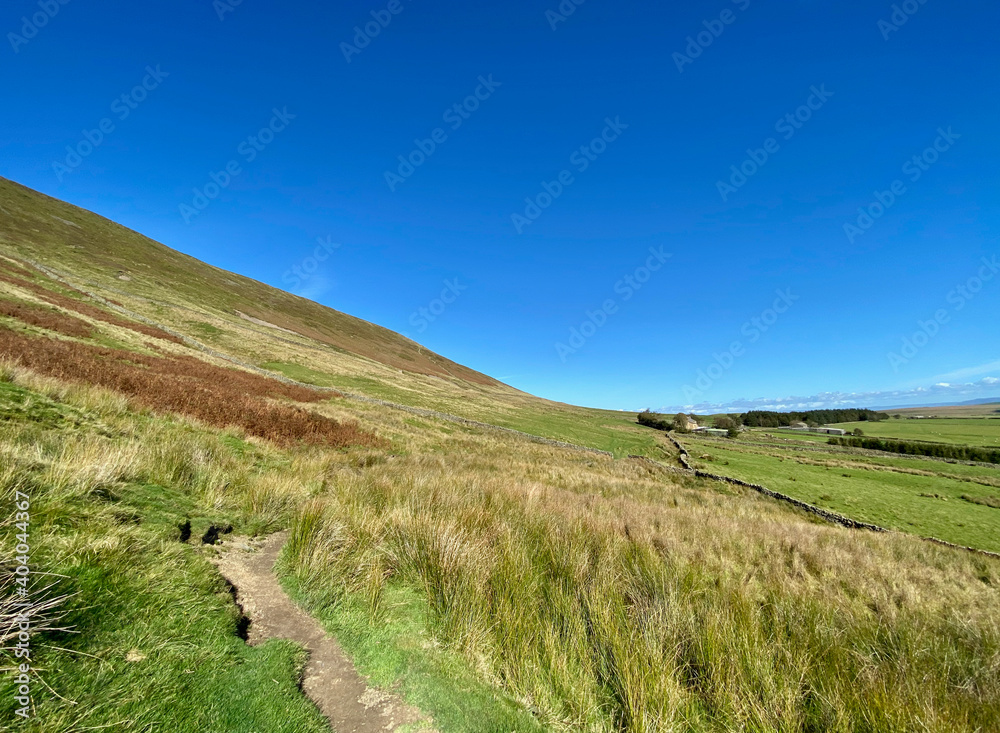 Walking up Pendle Hill