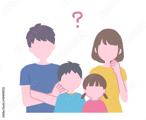 家族のイラスト