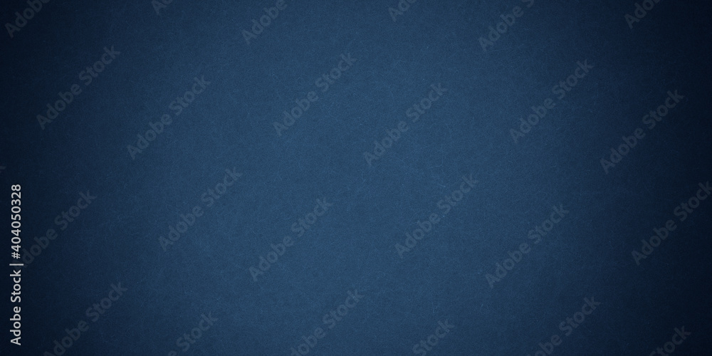 Texture of old navy grunge blue paper closeup