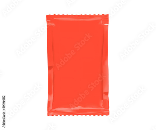 Sauce Sachet Packaging Mockup