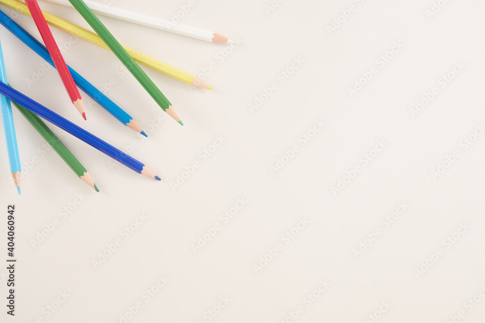 Colored pencil border