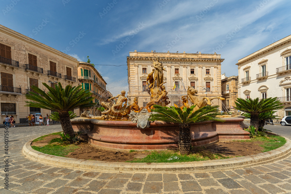 Siracusa, fountain of Diana