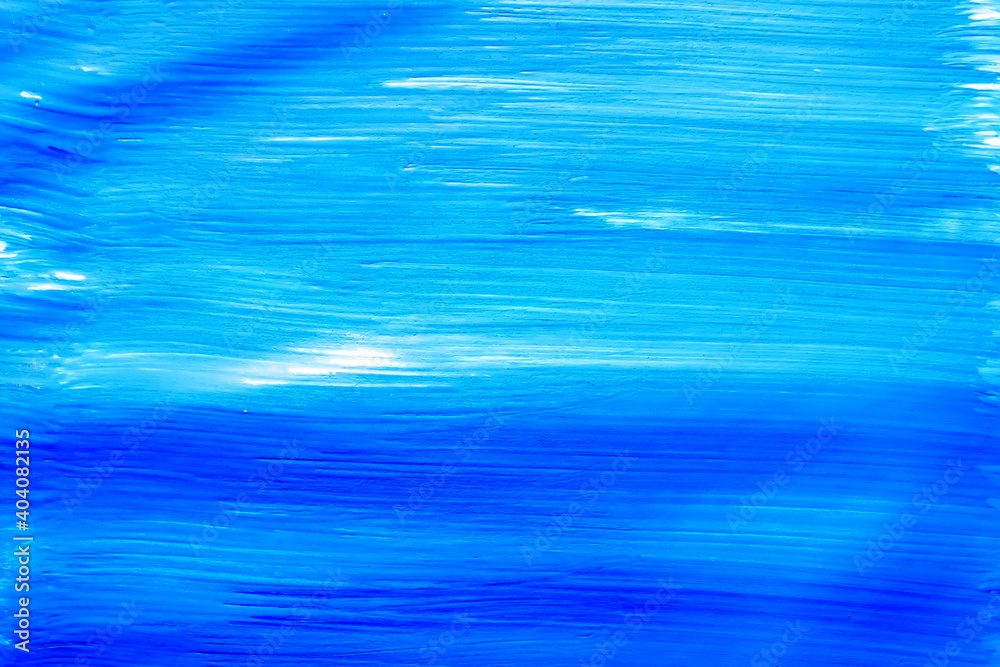 Blue background from brush strokes with acrylic paint. Blue background from brush strokes with acrylic paint.