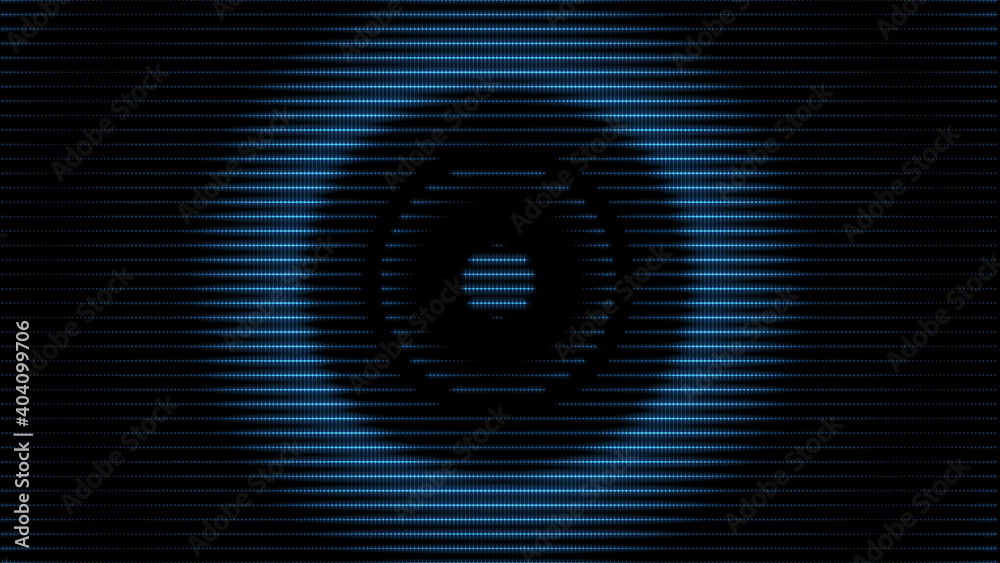 Fototapeta premium Futuristic circle background.Blue energy ring.