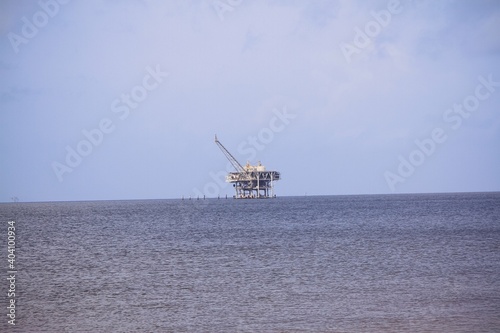 Fototapeta Oil Rig In Gulf Of Mexico