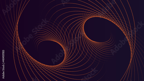 Abstract fractal burst background . Technology wave background .