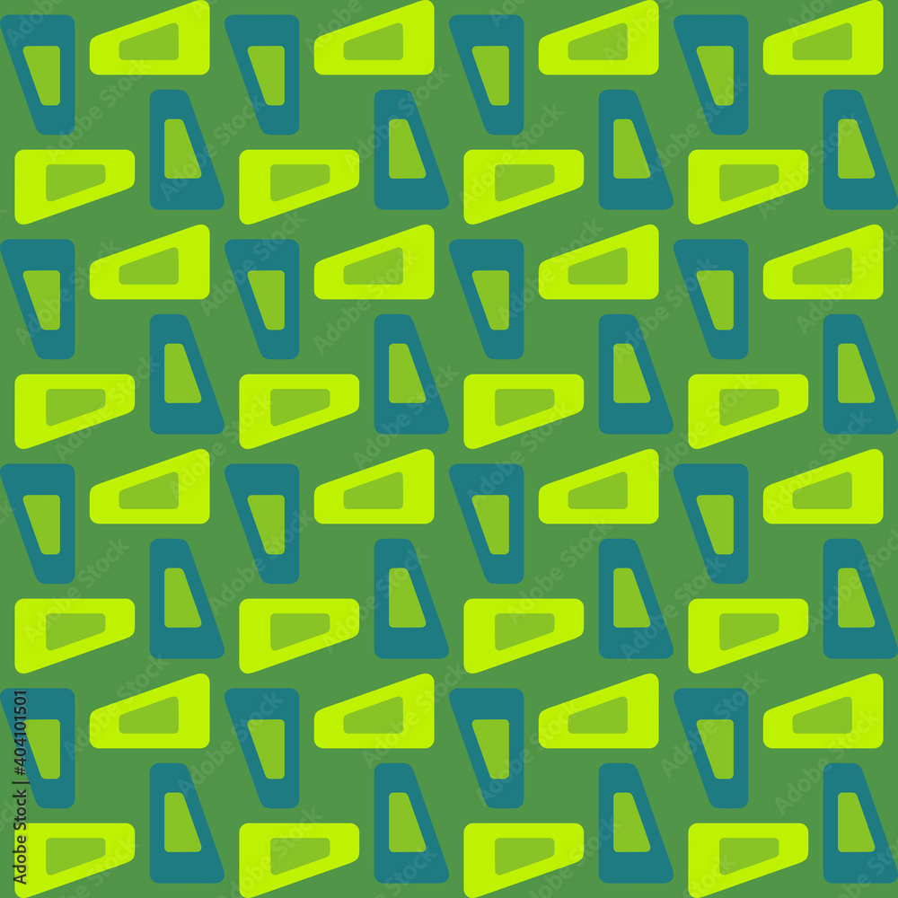 Flat Abstract Seamless Pattern In Retro Style To Decorate Any Surfaces. Flat Abstract Seamless Pattern In Retro Style To Decorate Any Surfaces.
