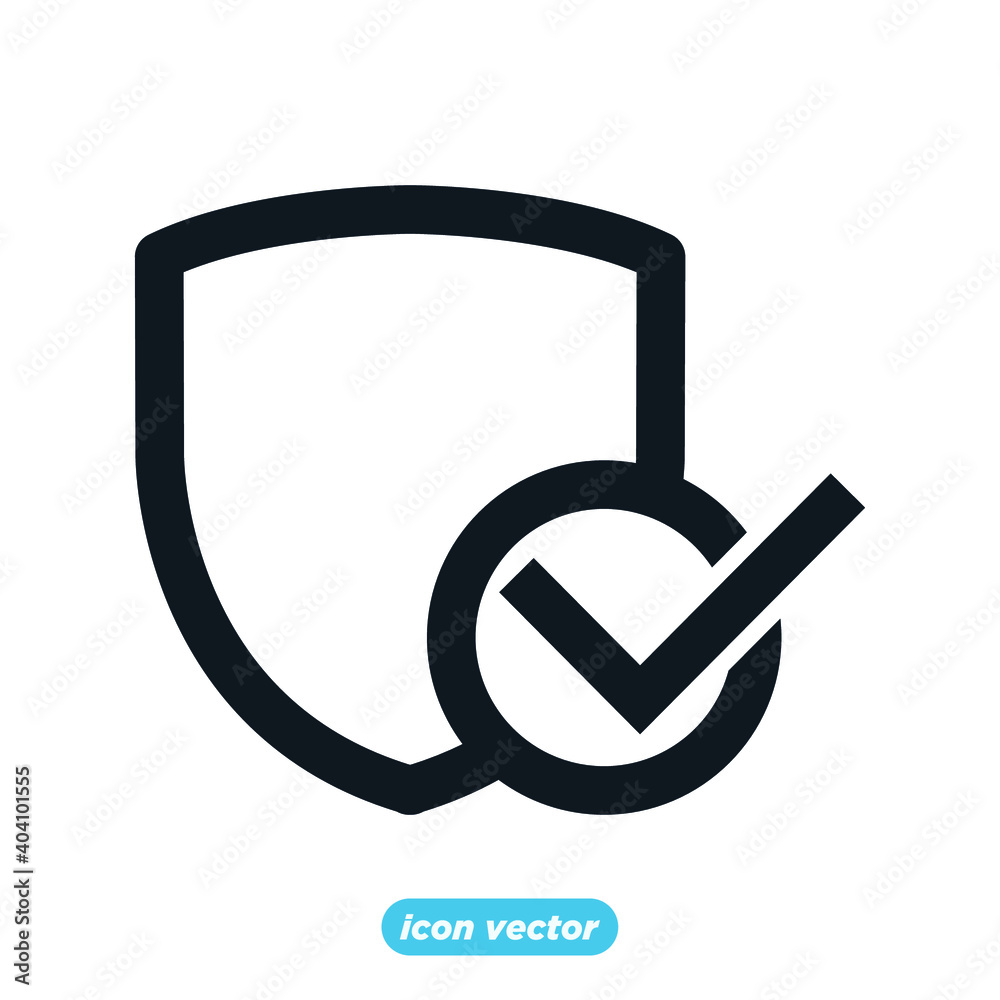 Shield Check Mark icon template color editable. Shield Check symbol vector illustration for graphic and web design. Shield Check Mark icon template color editable. Shield Check symbol vector illustration for graphic and web design.