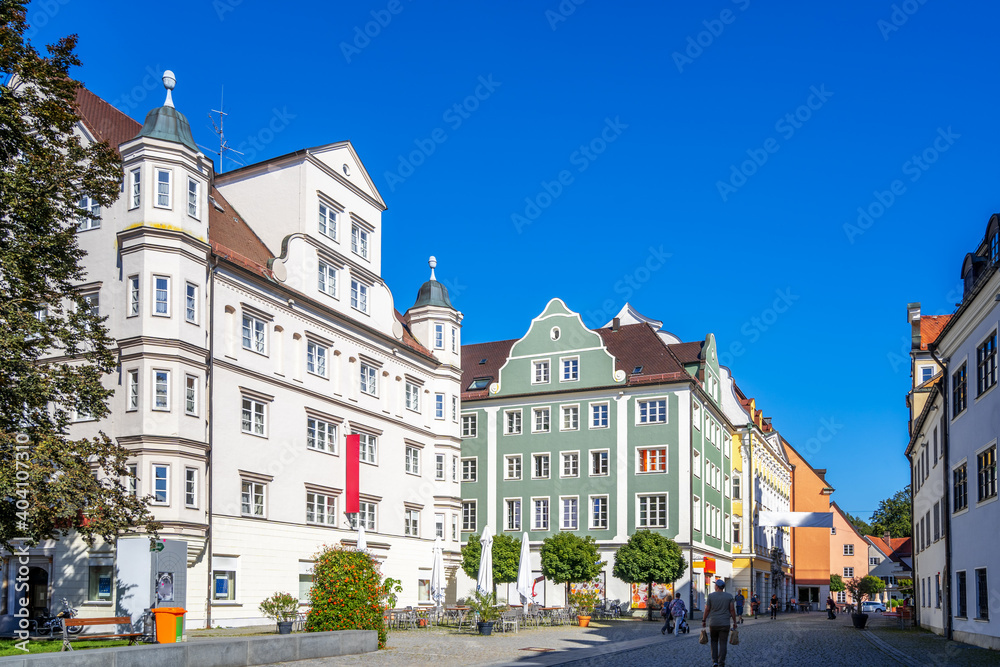 Altstadt, Kempten, Bayern, Deutschland 