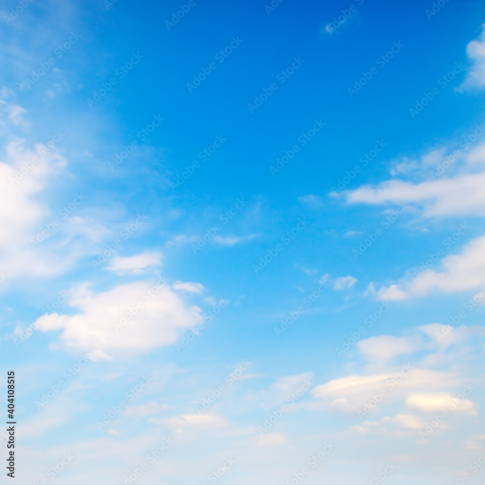 Blue sky with beautiful white clouds. Blue sky with beautiful white clouds.