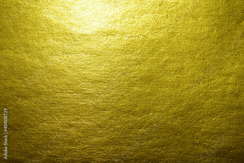 Gold yellow texture abstract wall background and gradients shadow shiny