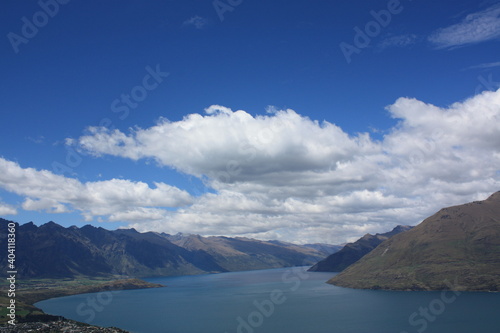 clouds over lake © thomas