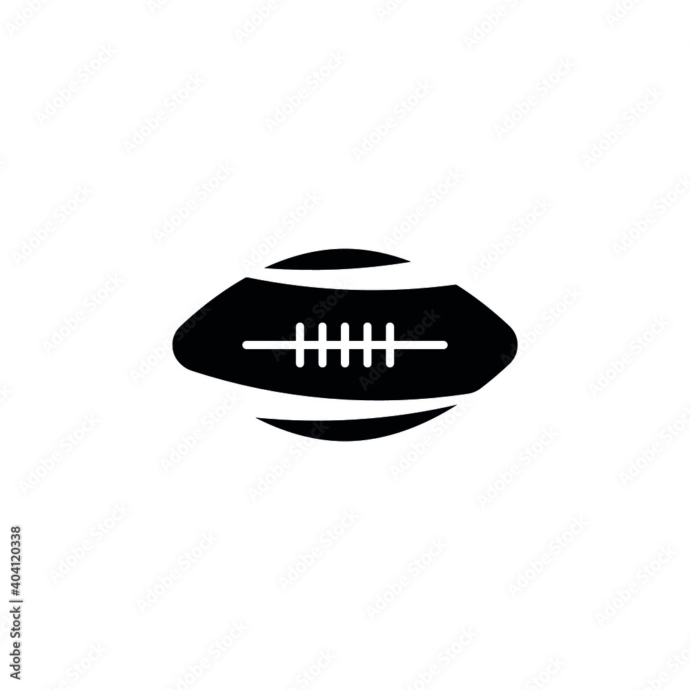 American football vector icon, sports ball symbol. Modern, simple flat vector illustration for web site or mobile app American football vector icon, sports ball symbol. Modern, simple flat vector illustration for web site or mobile app