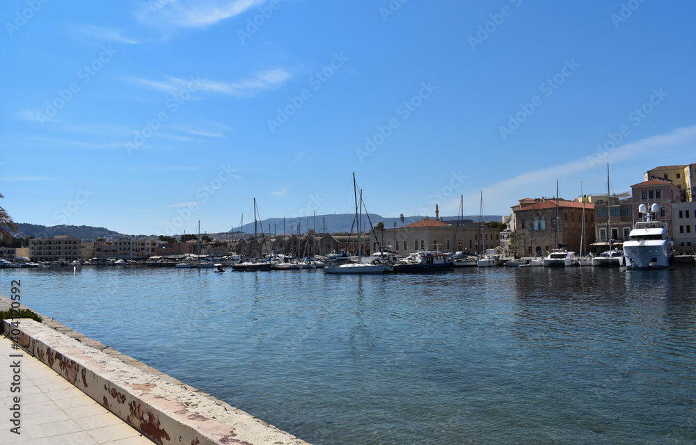 greek city from the sea